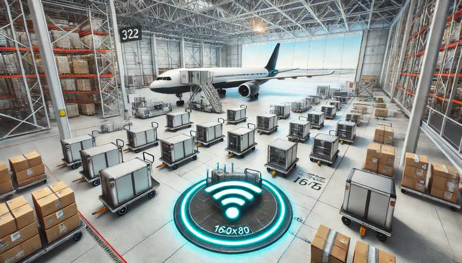 Control de equipamientos por RFID en aeropuerto